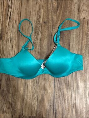 Victoria's Secret Teal Smooth T-Shirt Bra